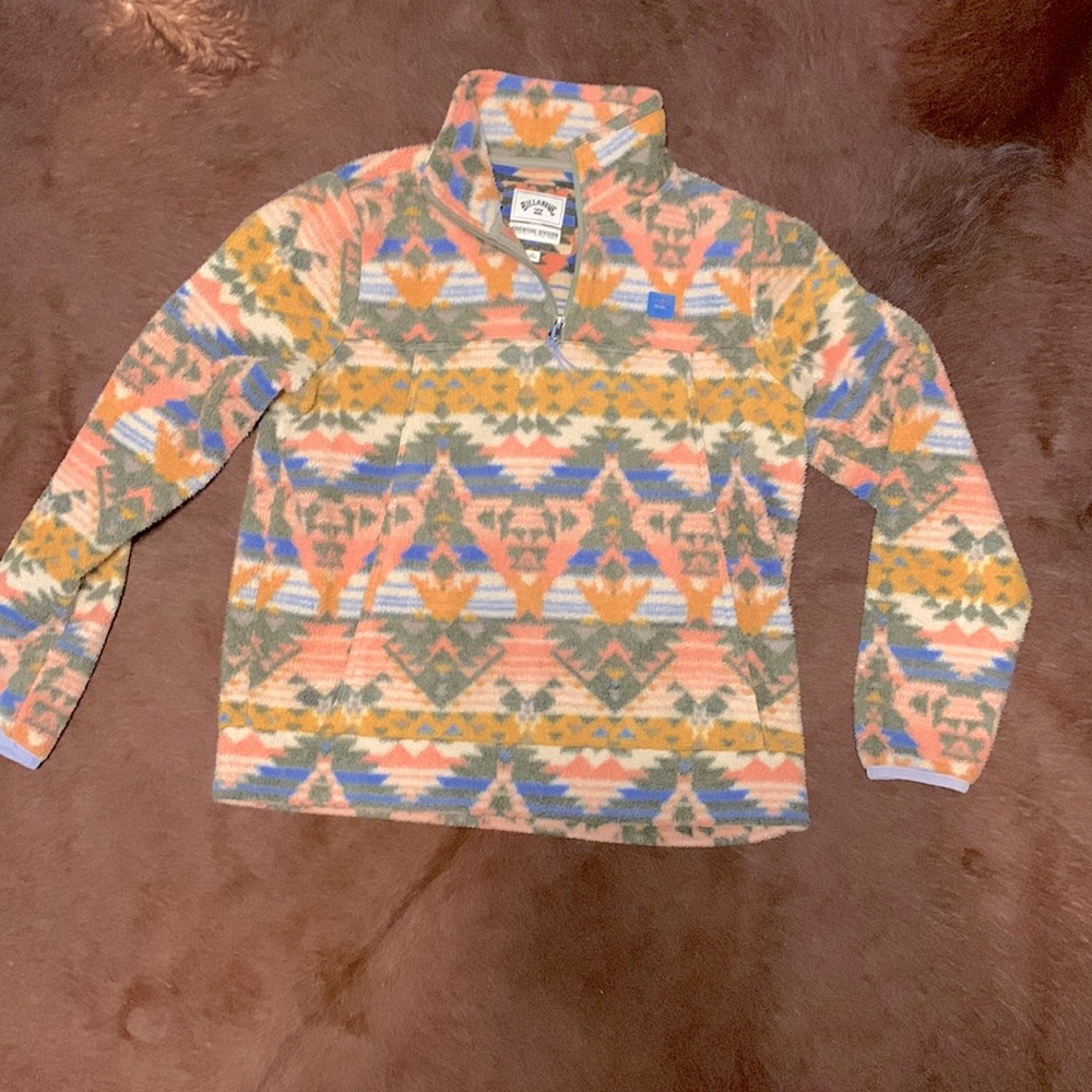 Billabong Aztec fleece. Size M. Adventure division.